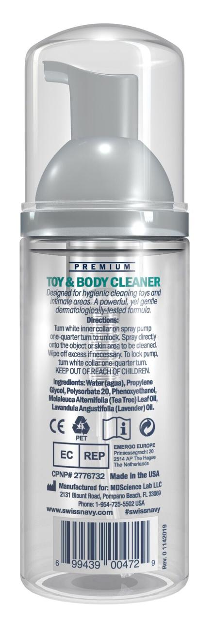 Очищаюча пінка Swiss Navy Toy & Body Cleaner 47 мл у DIDO