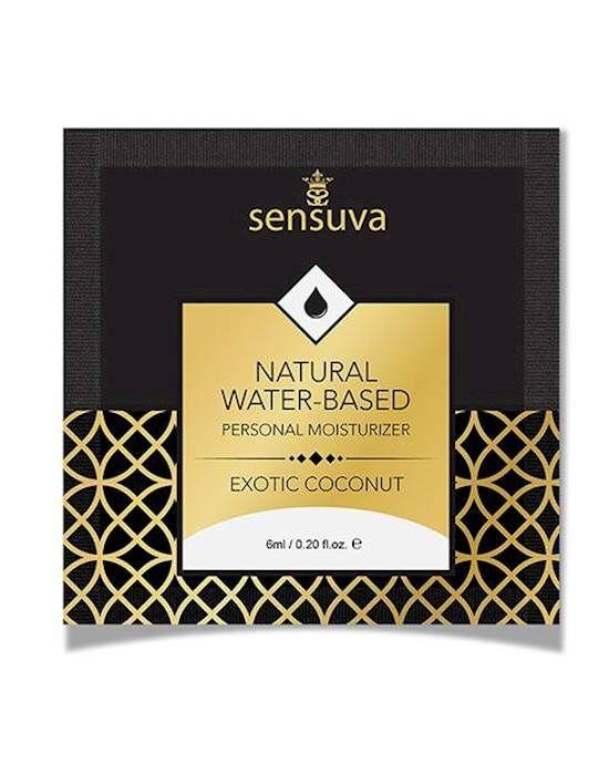 Пробник Sensuva – Natural Water-Based Exotic Coconut (6 мл) у DIDO