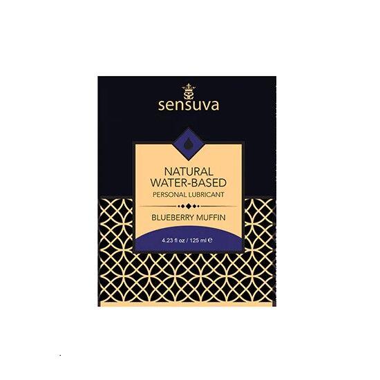 Пробник Sensuva – Natural Water-Based Blueberry Muffin (6 мл) у DIDO