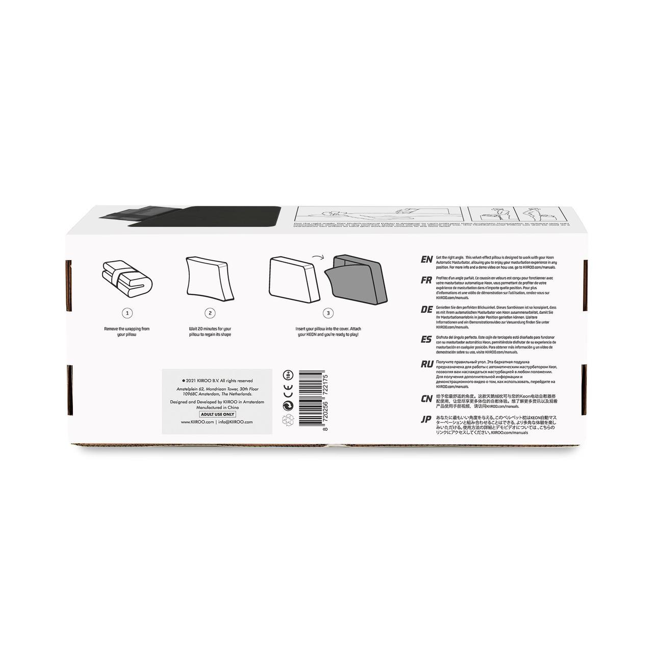 Подушка с креплением для мастурбатора Kiiroo Keon Pillow and Strap, 3 позиции в DIDO