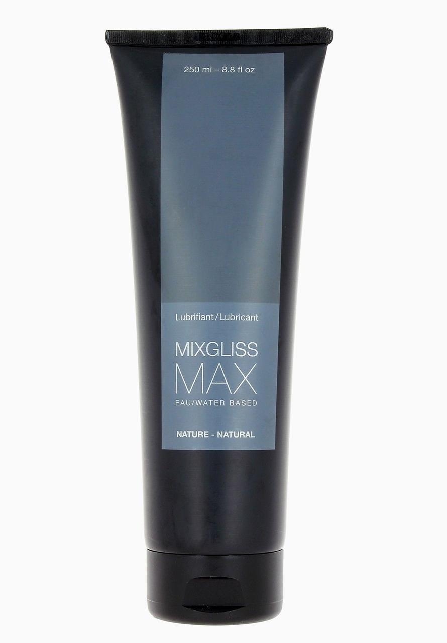 Анальний гель-мастило MixGliss MAX NATURE (250 мл) на водній основі з екстрактом алое в DIDO