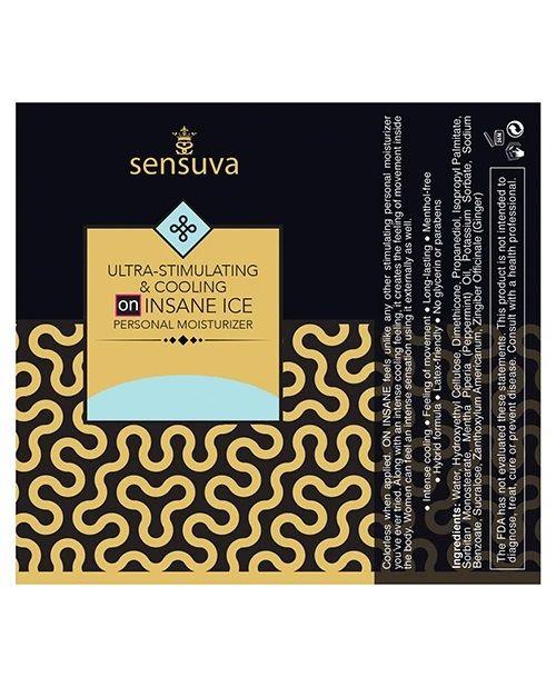 Пробник Sensuva - Ultra-Stimulating On Insane ICE (6 мл) у DIDO