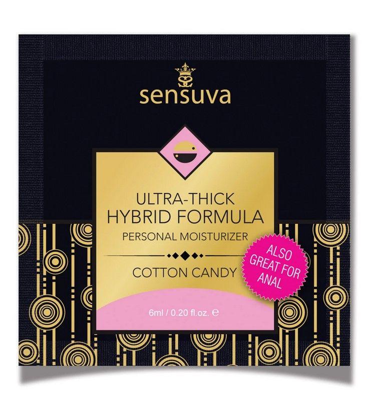 Пробник Sensuva - Ultra-Thick Hybrid Formula Cotton Candy (6 мл) в DIDO