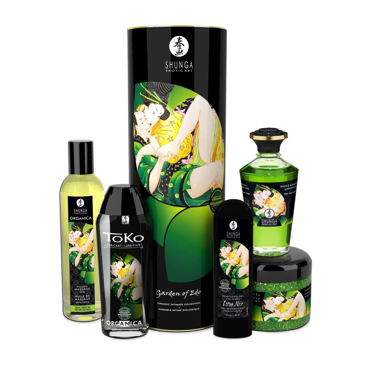 Подарунковий набір Shunga GARDEN OF EDO Organic: розслаблюючий аромат зеленого чаю в DIDO