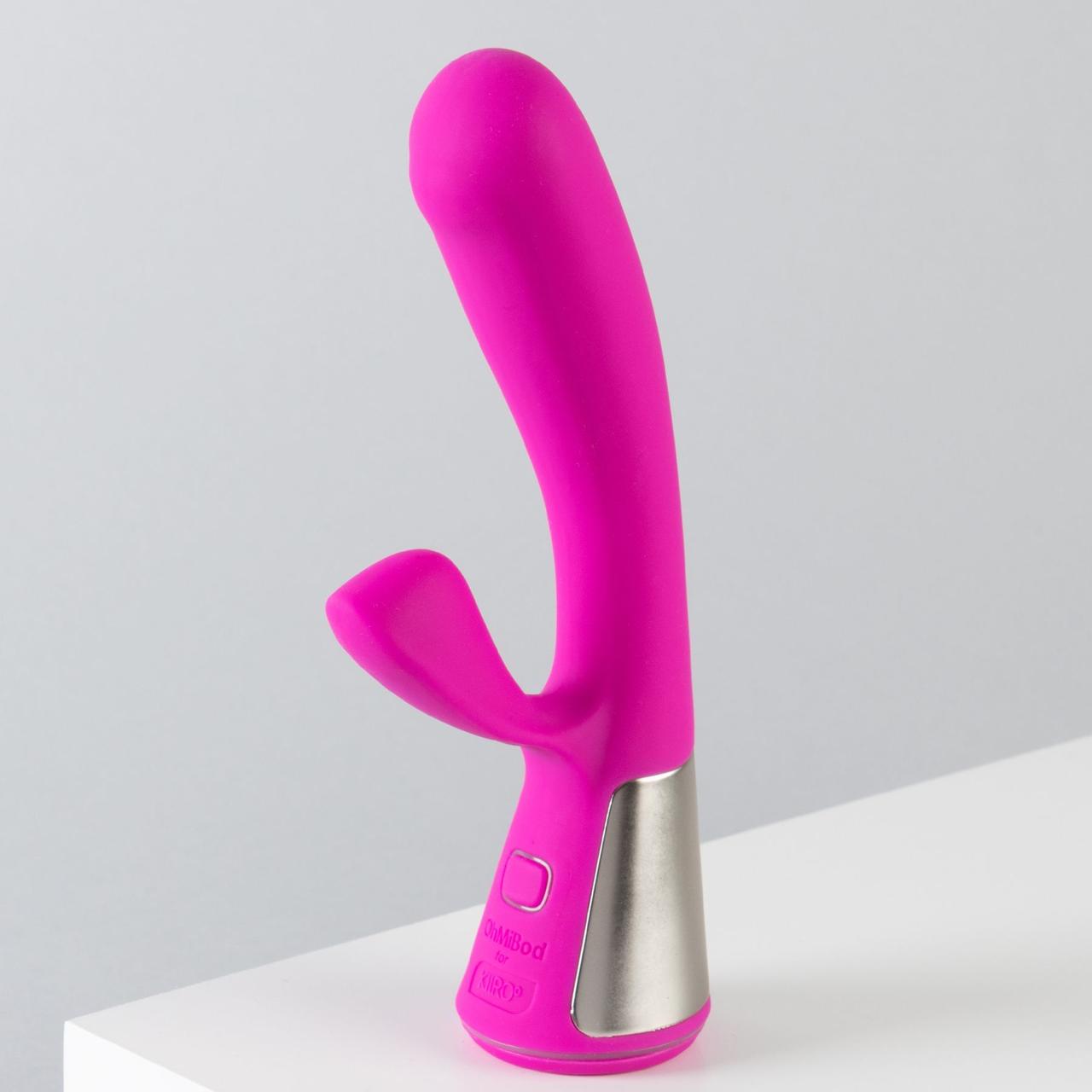 Интерактивный вибратор-кролик Ohmibod Fuse for Kiiroo Pink (мятая упаковка) в DIDO