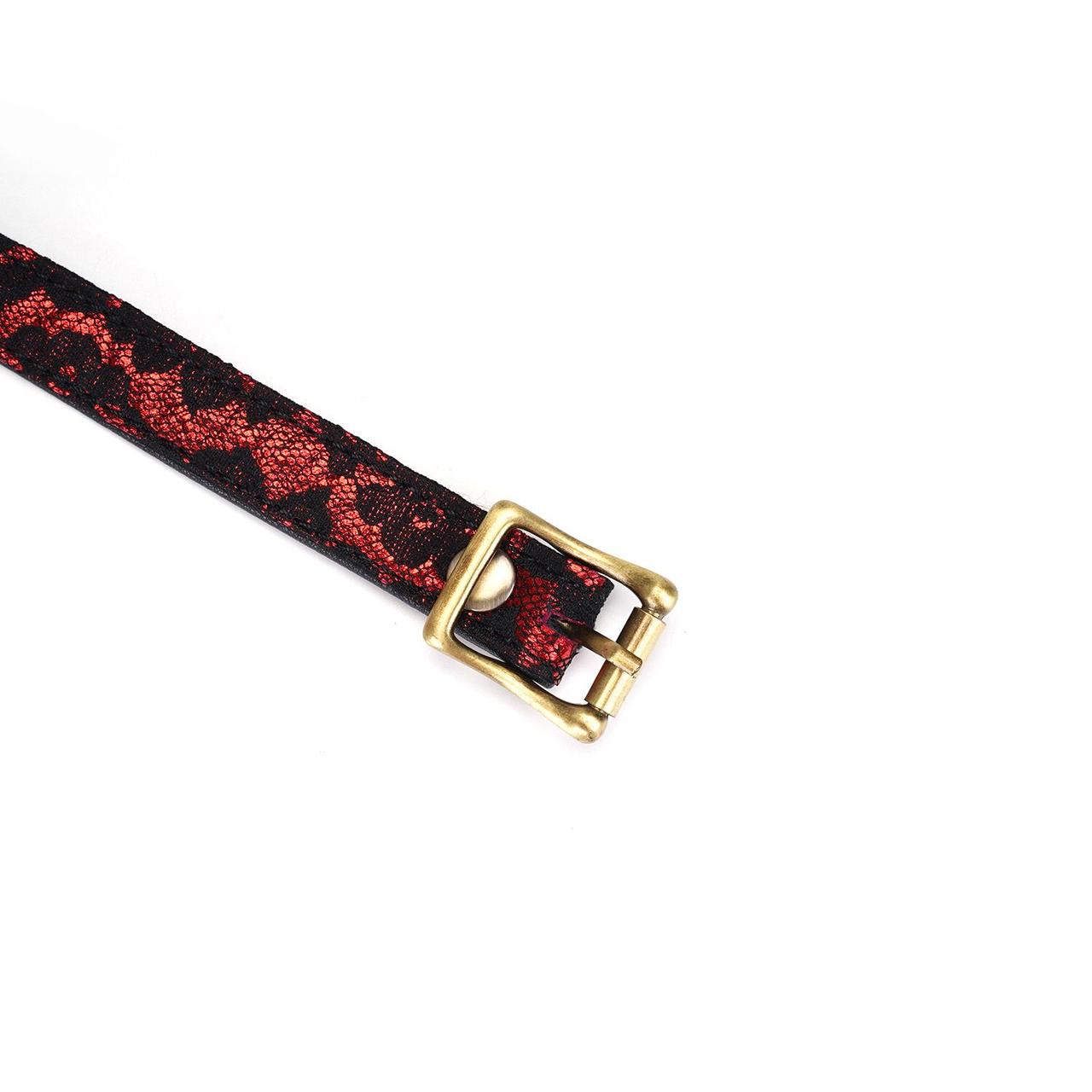Маска на очі Liebe Seele Victorian Garden Blindfold, розкішне мереживо у DIDO