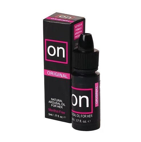 Збудливі краплі для клітора Sensuva ON Arousal Oil for Her Original (5 мл) діють до 30 хвилин у DIDO