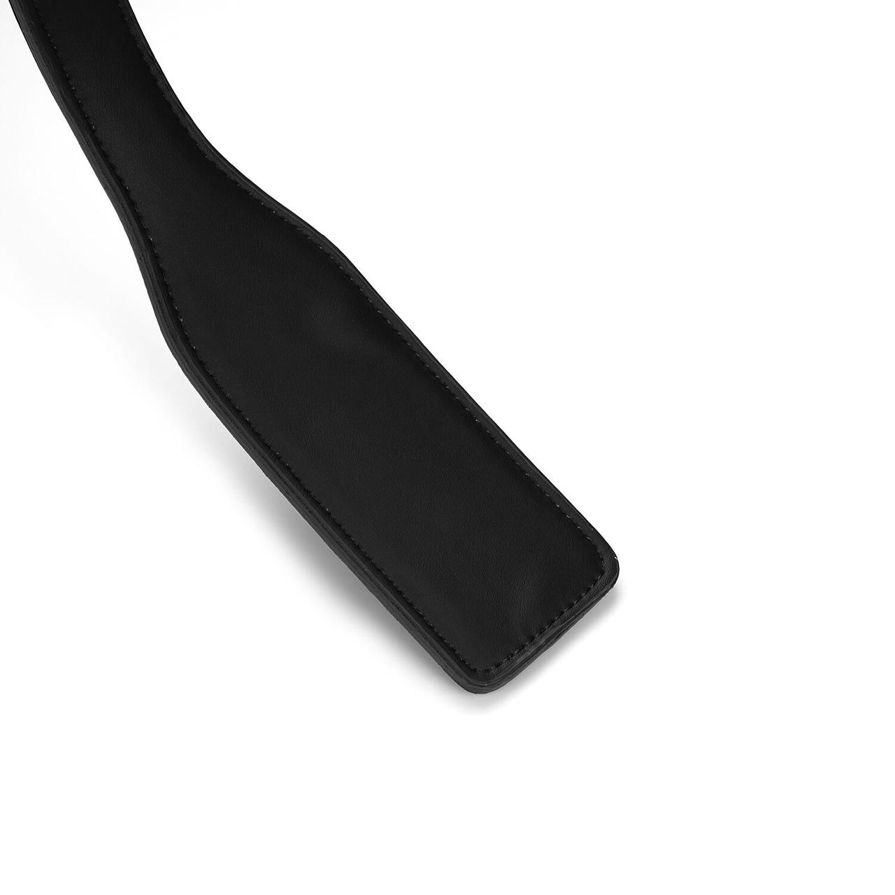 Паддл Liebe Seele Black Organosilicon Paddle, 32 см, екошкіра в DIDO