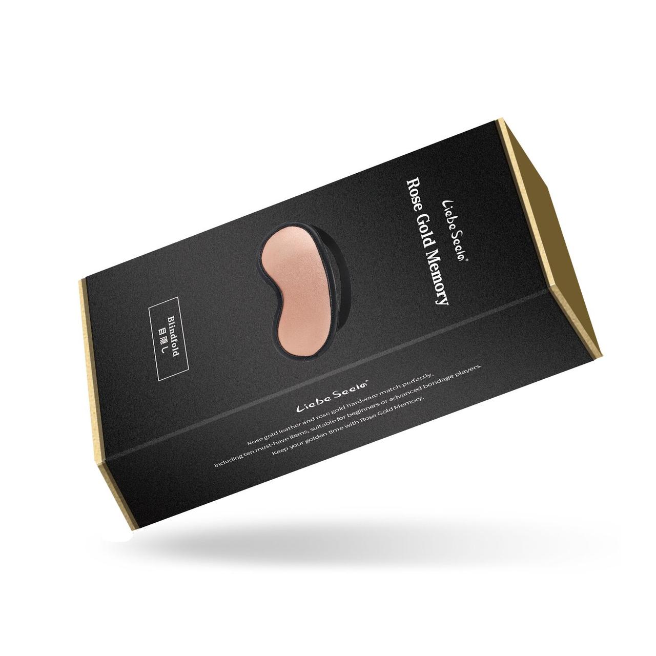 Маска на очі Liebe Seele Rose Gold Memory Blindfold у DIDO