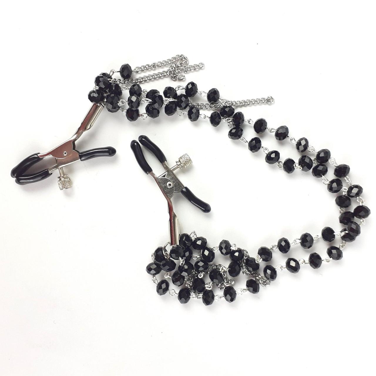 Зажимы для сосков Art of Sex - Nipple clamps Sexy Jewelry Black в DIDO