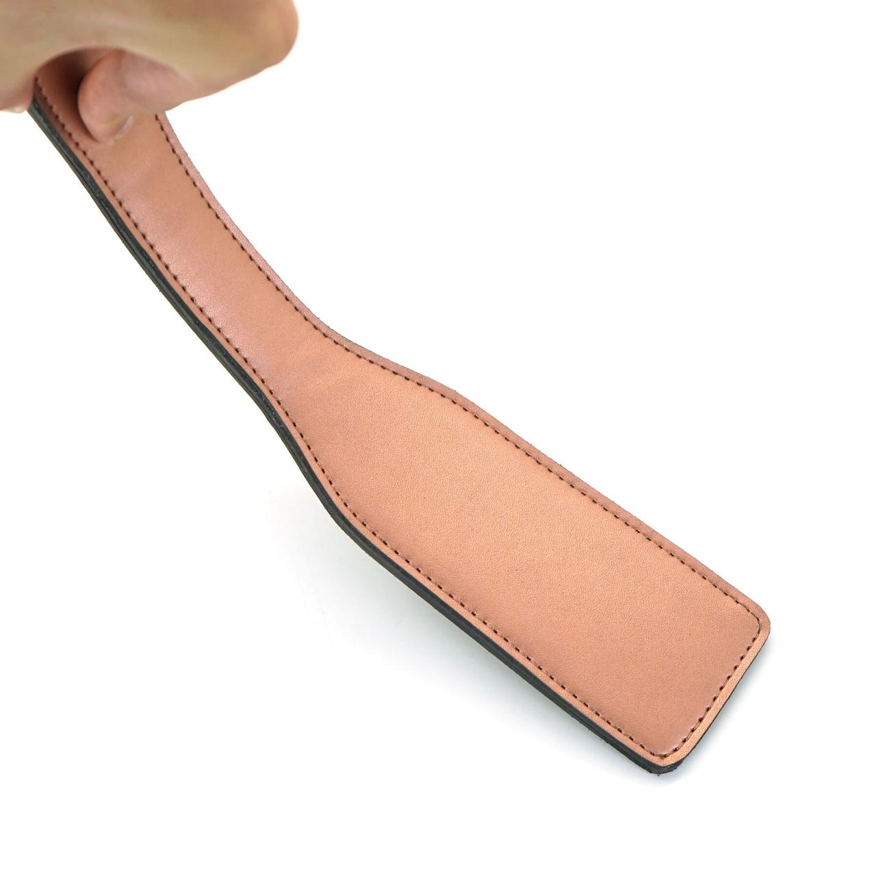 Паддл Liebe Seele Rose Gold Memory Paddle, обтянут натуральной кожей, розовое золото в DIDO