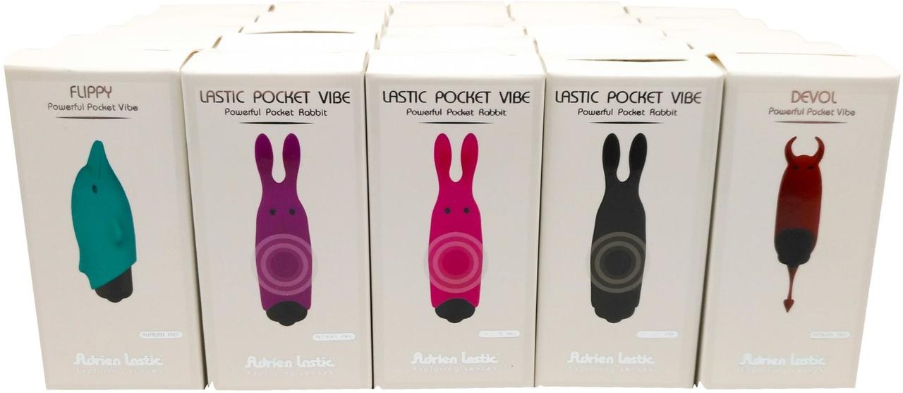 Набір вібраторів Adrien Lastic Pocket Vibe (25 штук) в DIDO