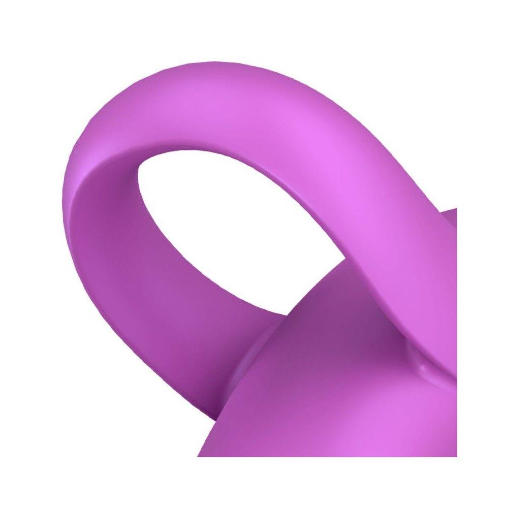 Вібратор на палець Satisfyer Bold Lover Dark Pink, гнучкий у DIDO
