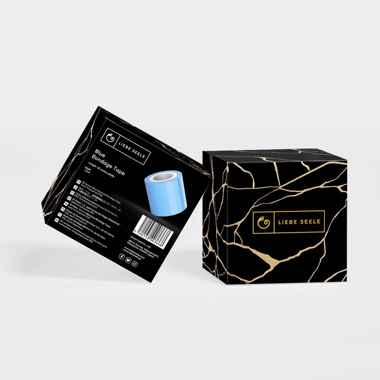 Скотч для бондажу Liebe Seele Bondage Tape Blue 25м в DIDO