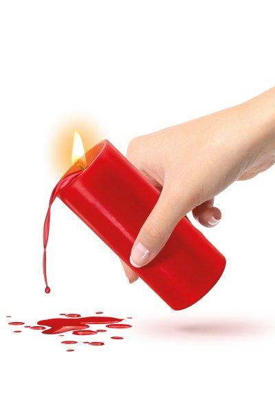 БДСМ-cвеча низкотемпературная Fetish Tentation SM Low Temperature Candle Red в DIDO