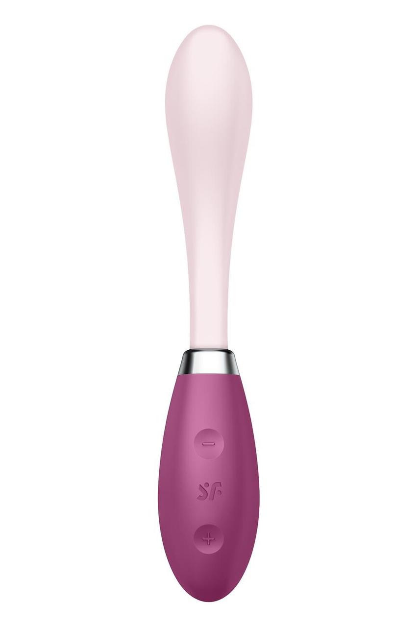 Вибратор Satisfyer G-Spot Flex 3 Red, гибкий ствол с фиксацией положения в DIDO