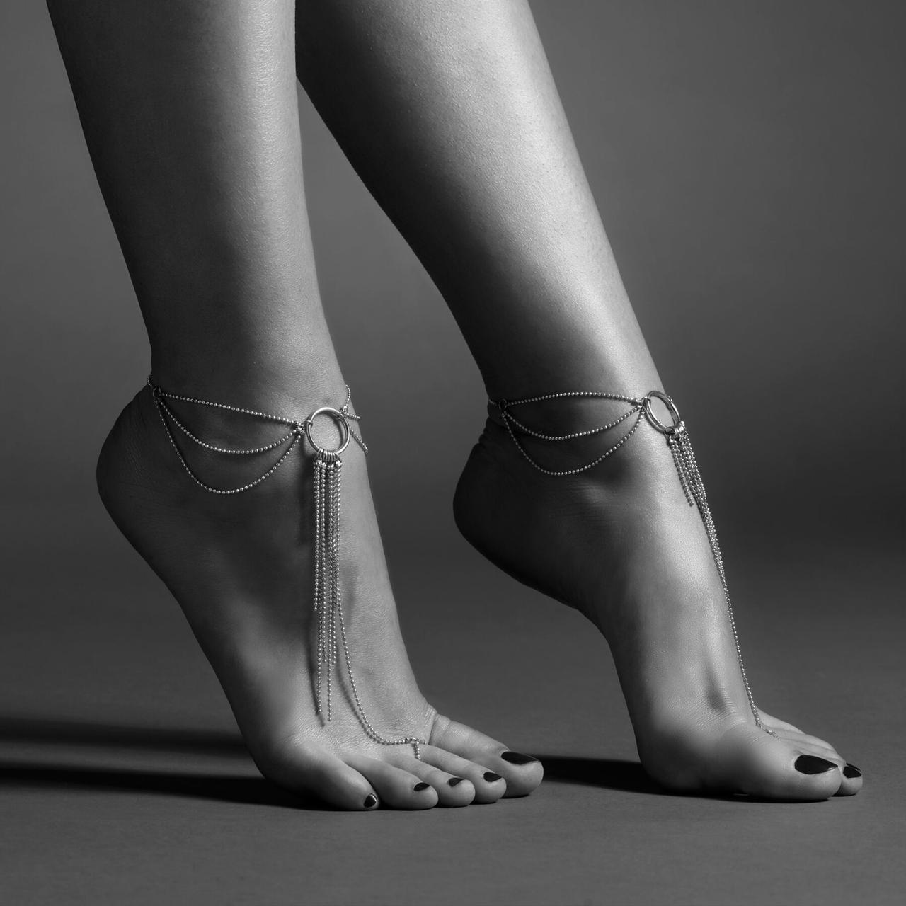 Браслеты для ног Bijoux Indiscrets Magnifique Feet Chain — Gold  в DIDO