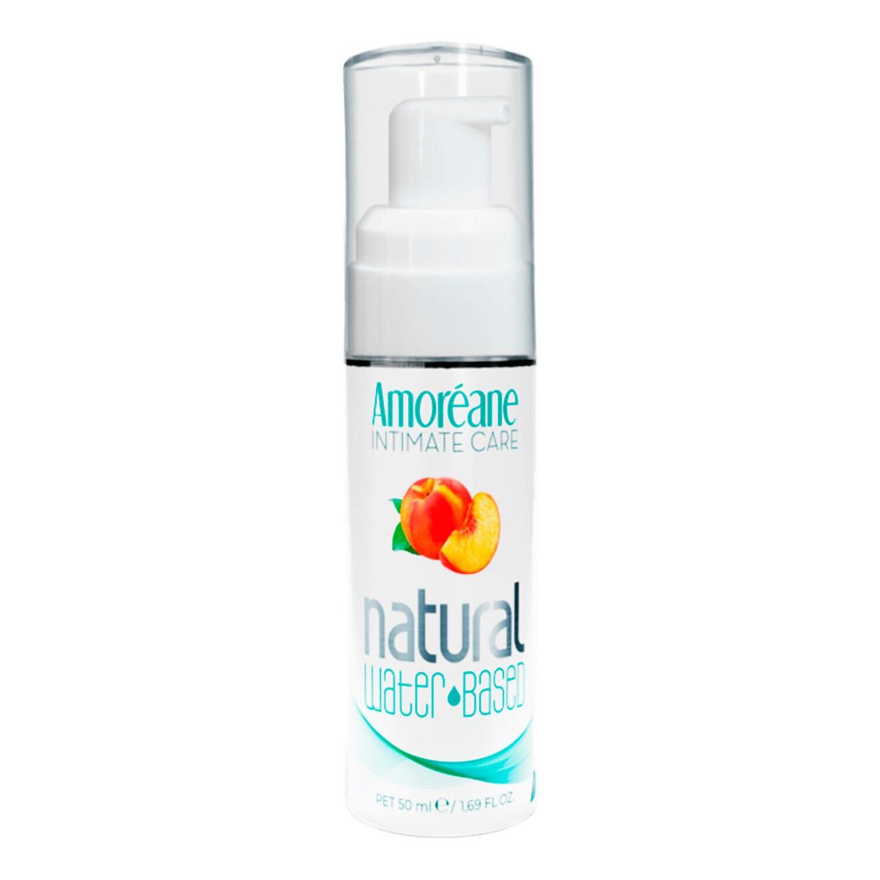 Лубрикант на водной основе с экстрактом фитопланктона Amoreane Peach (50 мл), морской коллаген в DIDO