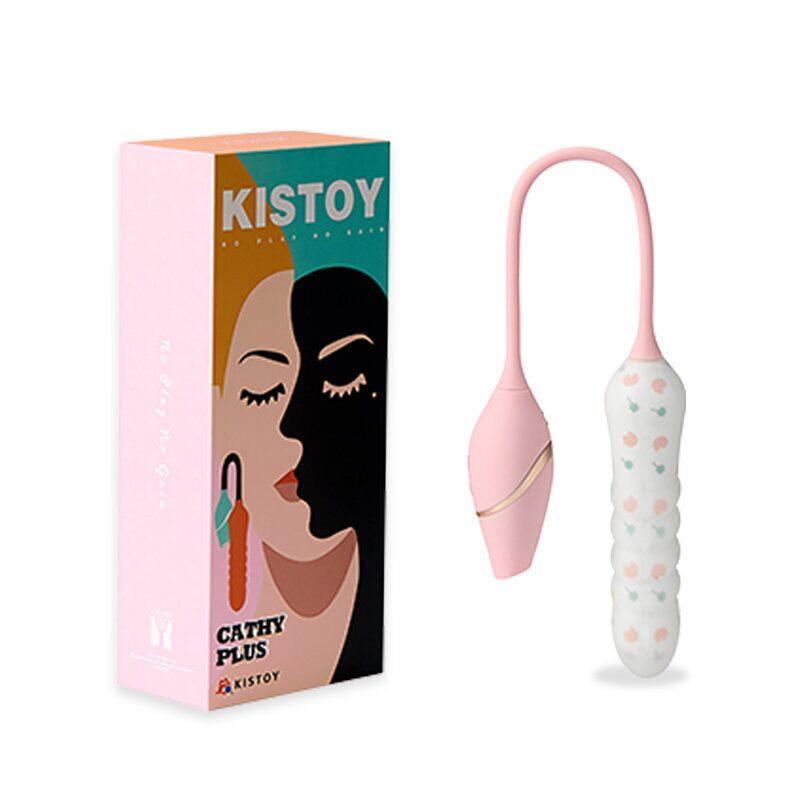 Пульсатор із вакуумним стимулятором KISTOY Cathy Plus на гнучкій зчіпці в DIDO