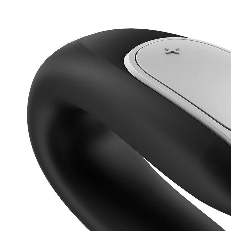 Смарт-вібратор для пар Satisfyer Double Fun (Black) з пультом ДУ в DIDO