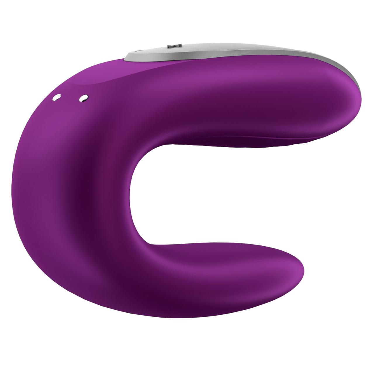 Смарт-вібратор для пар Satisfyer Double Fun (Violet) з пультом ДУ в DIDO