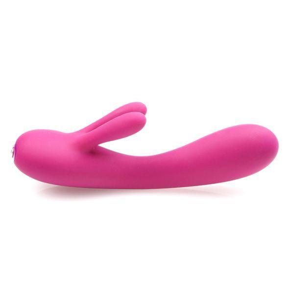 Вибратор-кролик Je Joue - Fifi Fuchsia с тремя моторами, глубокая вибрация в DIDO