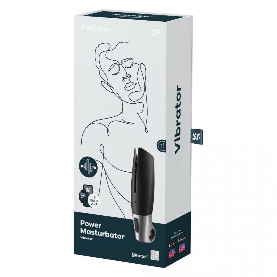 Смарт-мастурбатор Satisfyer Power Masturbator з вібрацією у DIDO