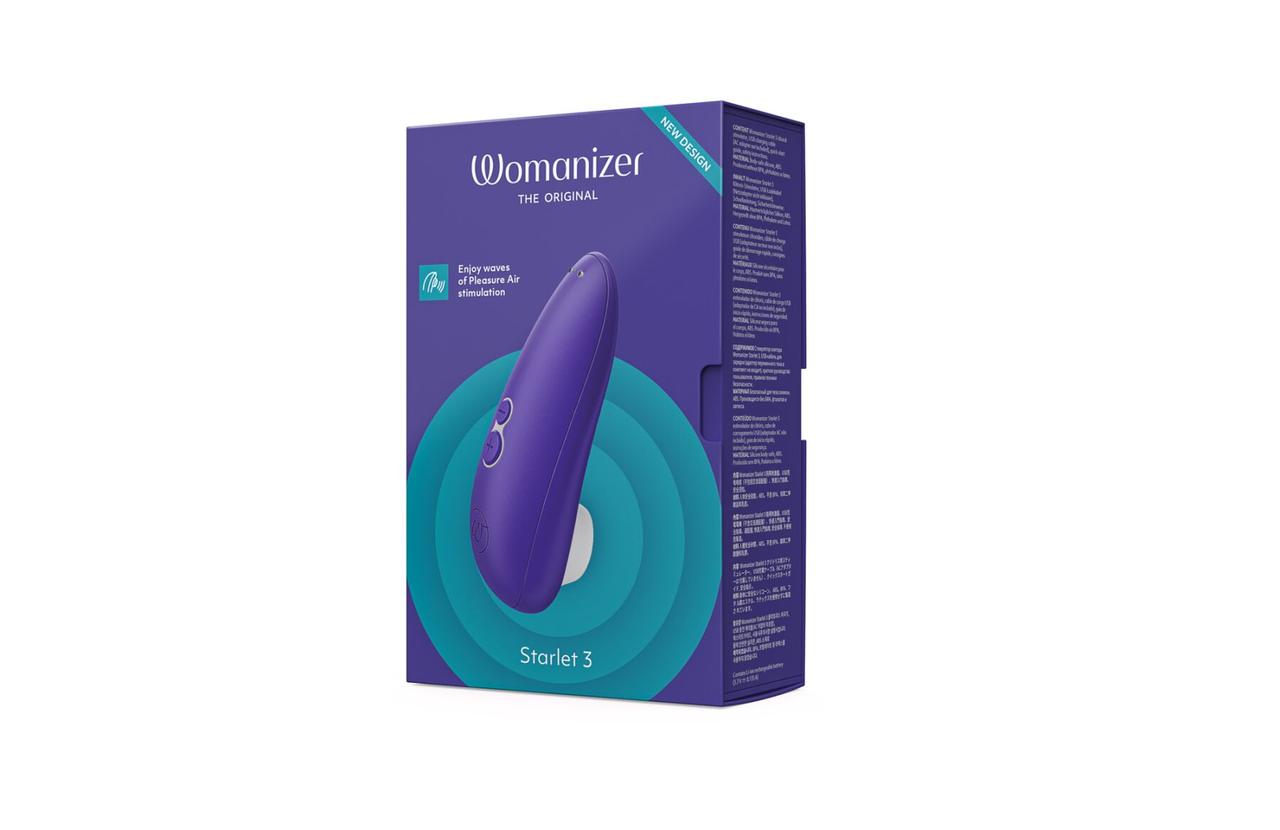 Вакуумный клиторальный стимулятор Womanizer Starlet 3 INDIGO в DIDO