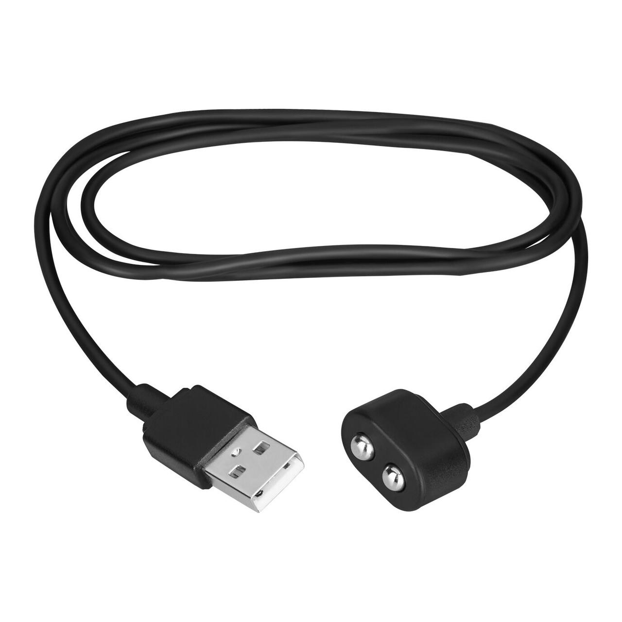 Зарядка (запасний кабель) для іграшок Satisfyer USB charging cable Black в DIDO