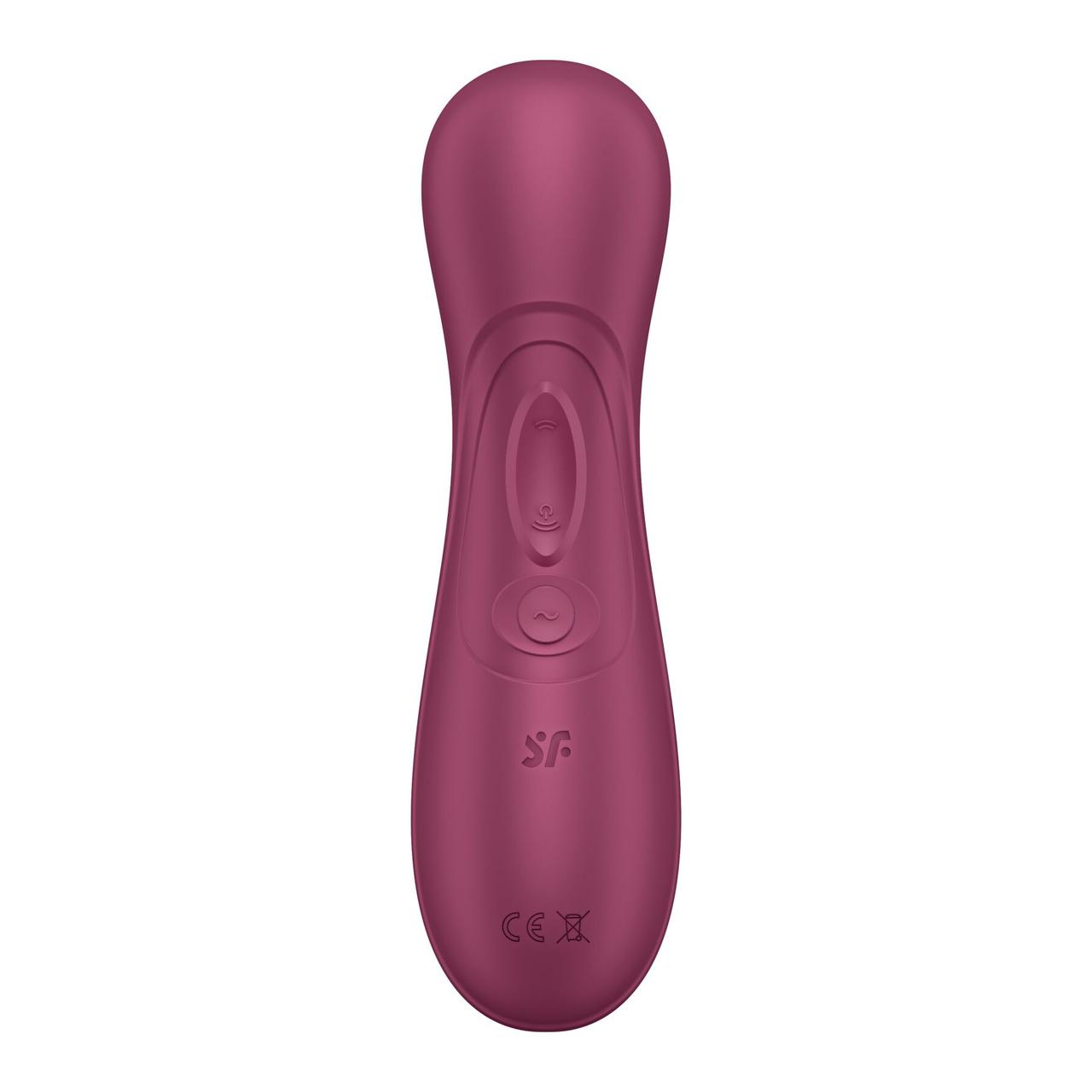 Вакуумный клиторальный стимулятор Satisfyer Pro 2 Generation 3 with Liquid Air Wine Red в DIDO