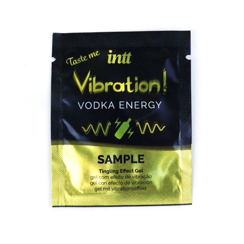 Пробник жидкого вибратора Intt Vibration Vodka (2 мл) очень мощный в DIDO