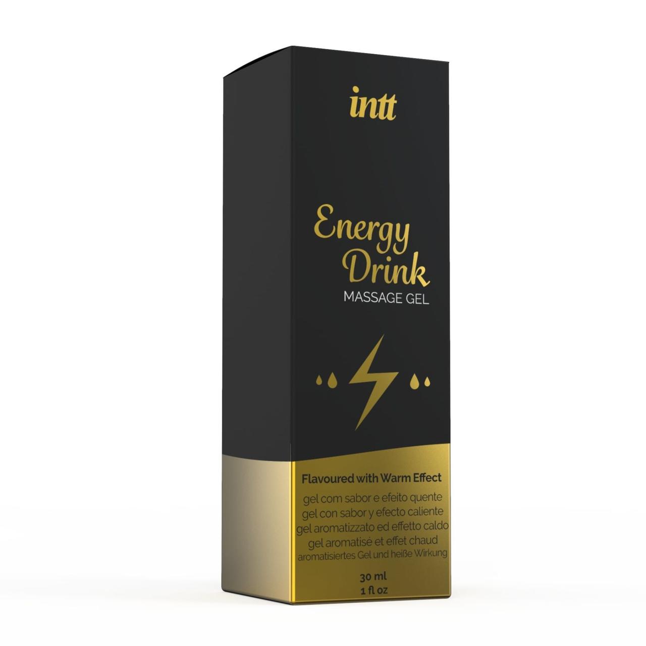 Массажный гель для интимных зон Intt Energy Drink (30 мл) разогревающий в DIDO