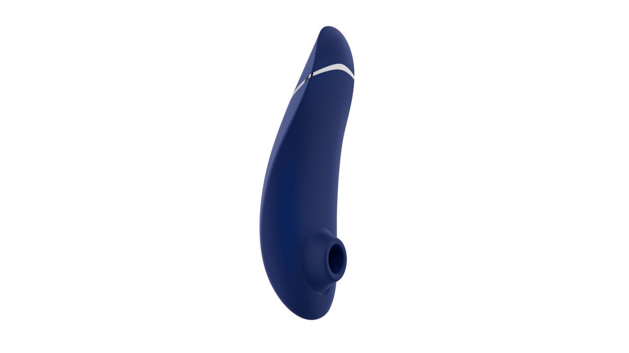 Вакуумний кліторальний стимулятор Womanizer Premium 2 - Blueberry, функції Autopilot та Smart Silence у DIDO