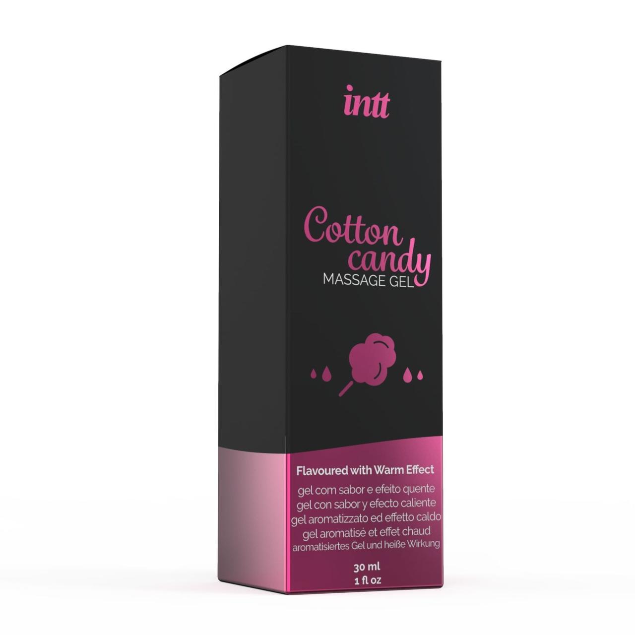 Масажний гель для інтимних зон Intt Cotton Candy (30 мл), що розігріває в DIDO