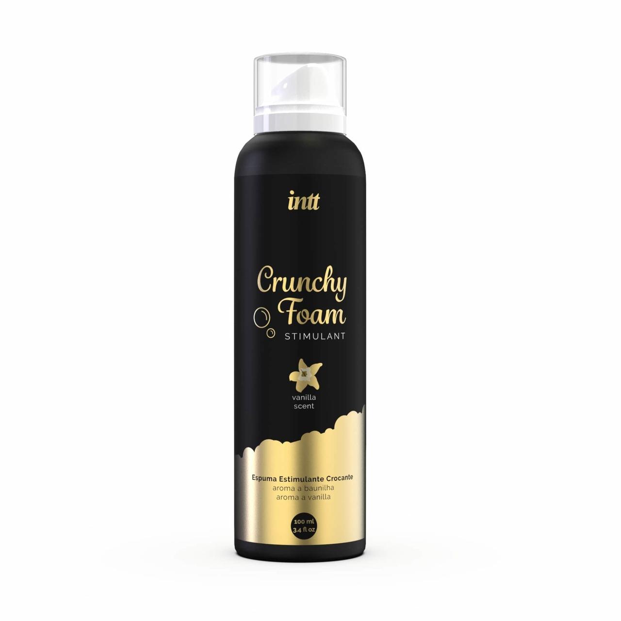 Преміум масажна піна Intt Crunchy Foam - Vanilla (150 мл) екстразволожуюча в DIDO