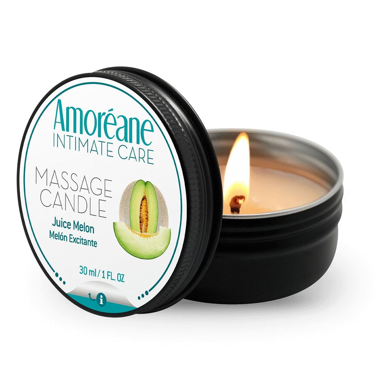 Массажная свеча Amoreane Juicy Melon (30 мл) в DIDO