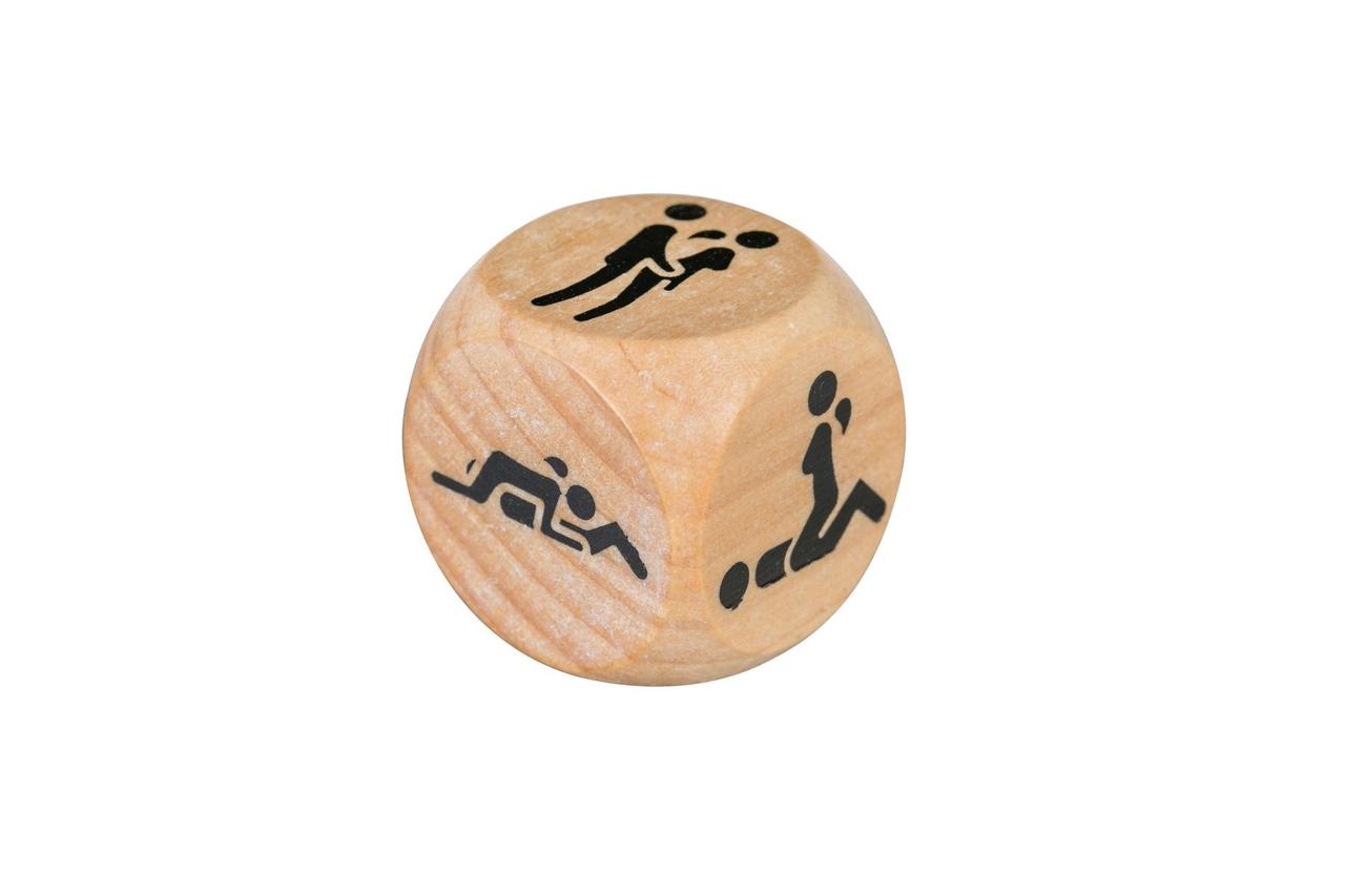 Деревянный кубик с позами для секса Adrien Lastic Dice Sexy (1 шт) в DIDO