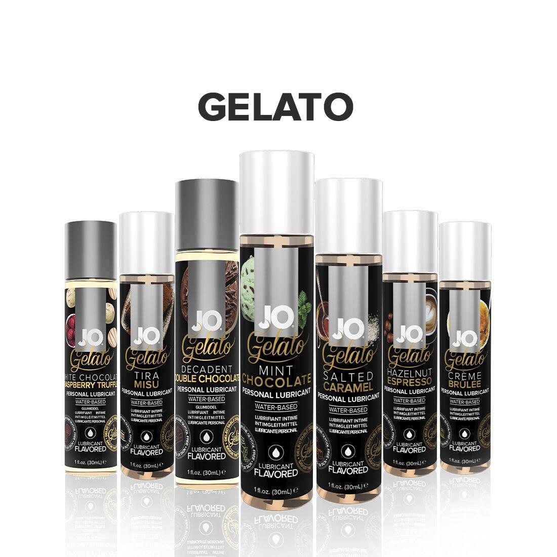 Мастило на водній основі JO GELATO Mint Chocolate (120 мл) без цукру, парабенів та гліколю в DIDO