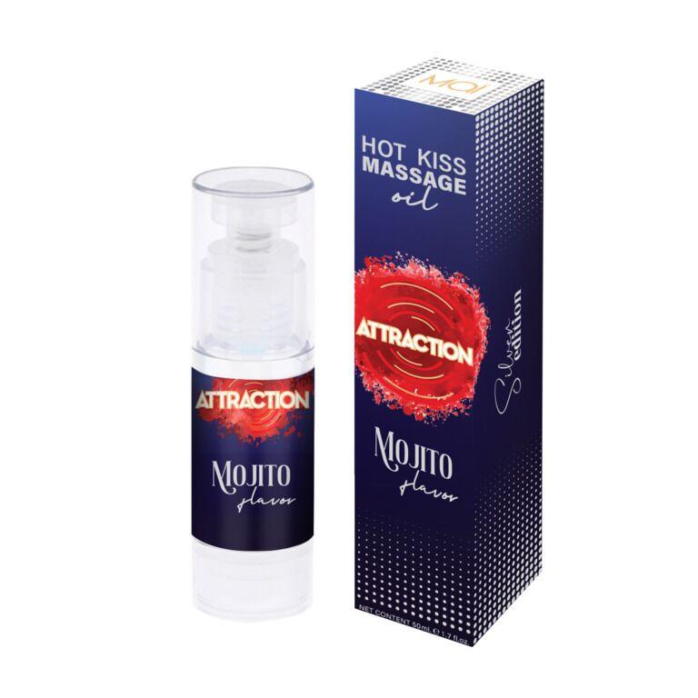 Їстівне масажне масло MAI Attraction Mojito Hot Kiss (50 мл) у DIDO