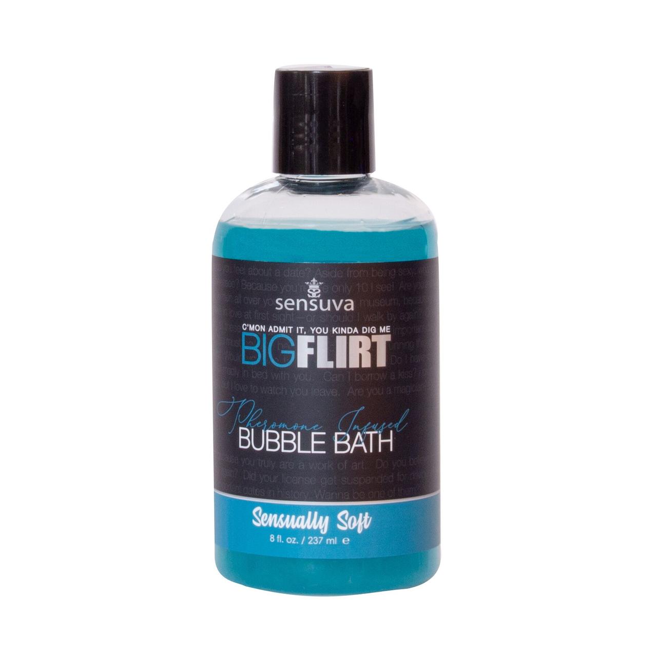 Пена для ванны Sensuva — Big Flirt Pheromone Bubble Bath — Sensually Soft (237 мл) в DIDO