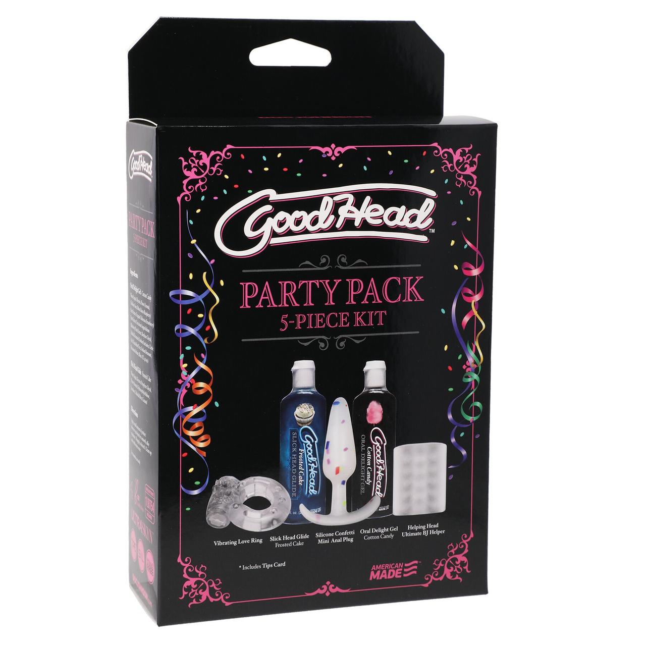 Набір Doc Johnson GoodHead - Party Pack – 5 Piece Kit у DIDO