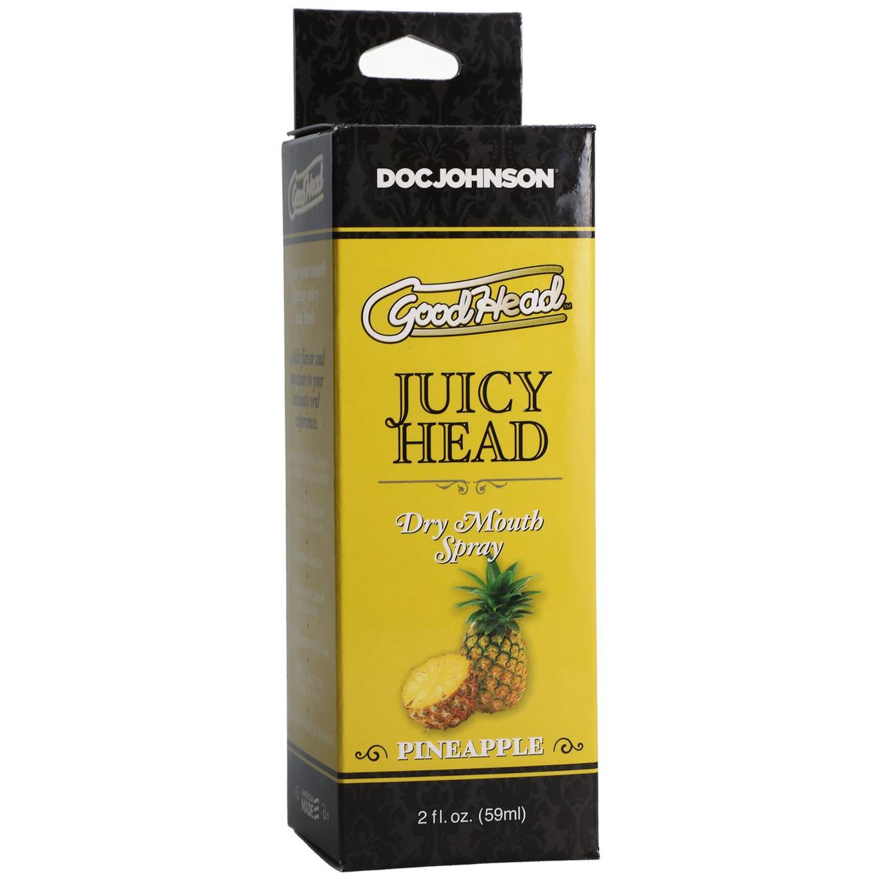 Зволожуючий оральний спрей Doc Johnson GoodHead – Juicy Head Dry Mouth Spray – Pineapple 59мл у DIDO