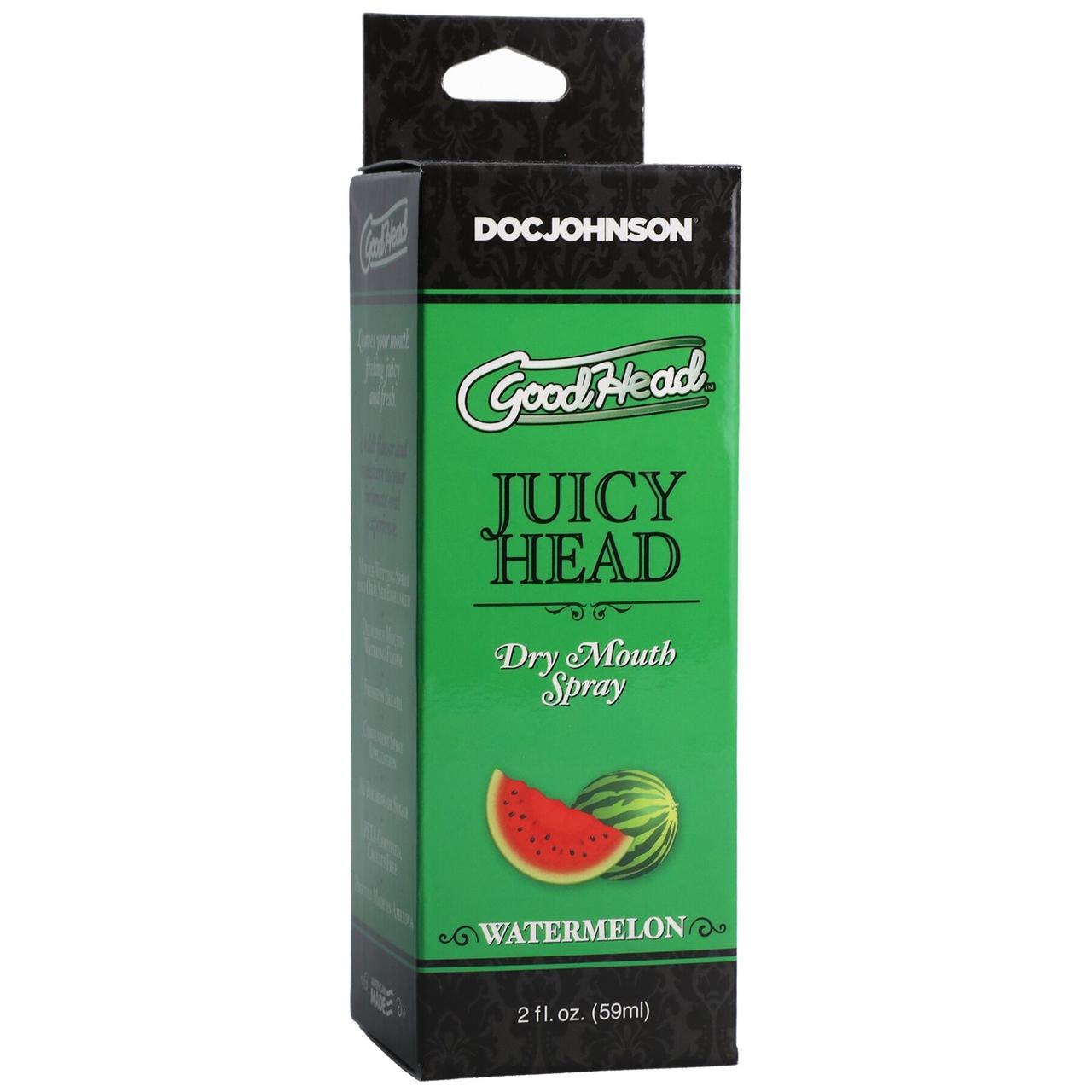 Увлажняющий оральный спрей Doc Johnson GoodHead – Juicy Head Dry Mouth Spray – Watermelon 59мл в DIDO