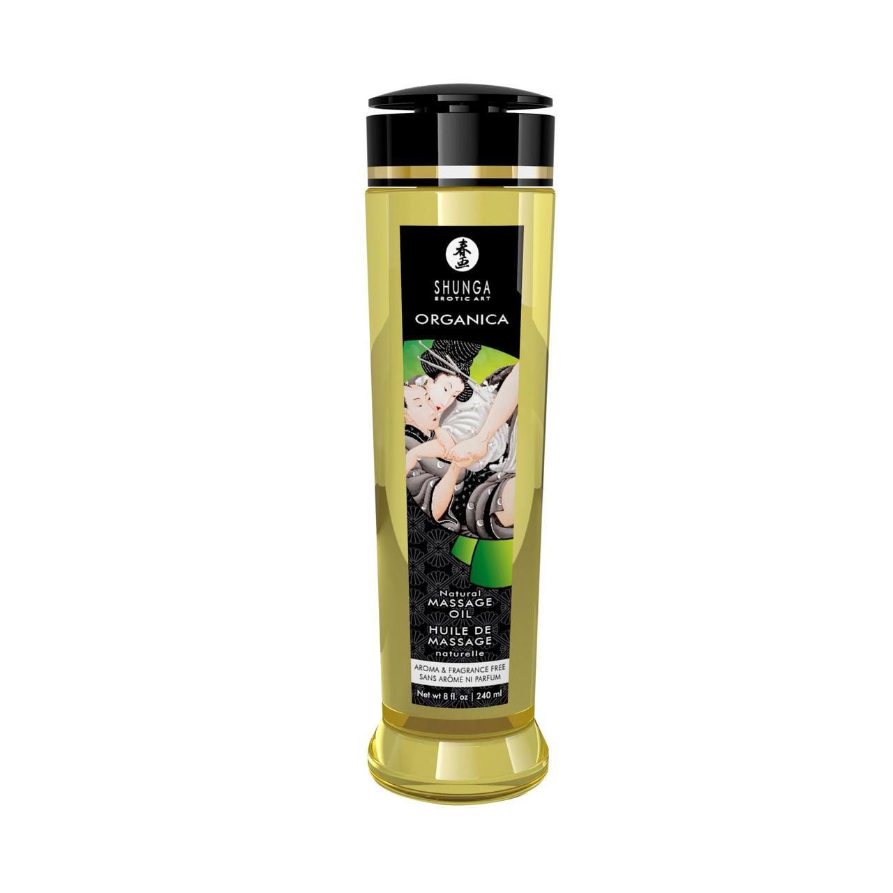 Органическое массажное масло Shunga ORGANICA – Natural (240 мл) с витамином Е в DIDO