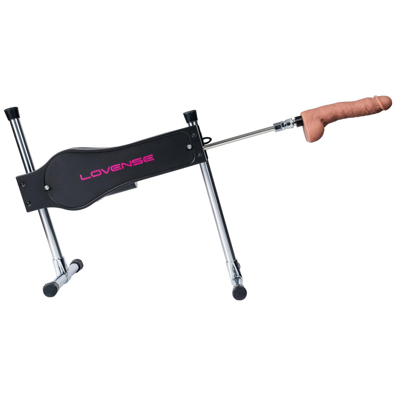 Смарт секс-машина Lovense Sex Machine, два штоки та фалоімітатори, можна для вебкаму в DIDO