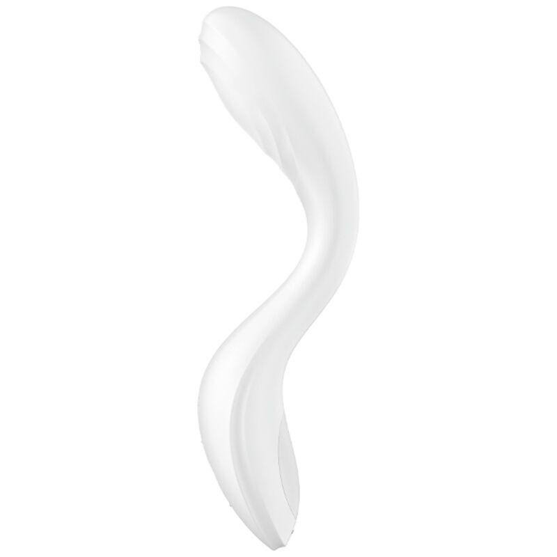 Вібратор із перловою стимуляцією точки G Satisfyer Rrrolling Pleasure White в DIDO
