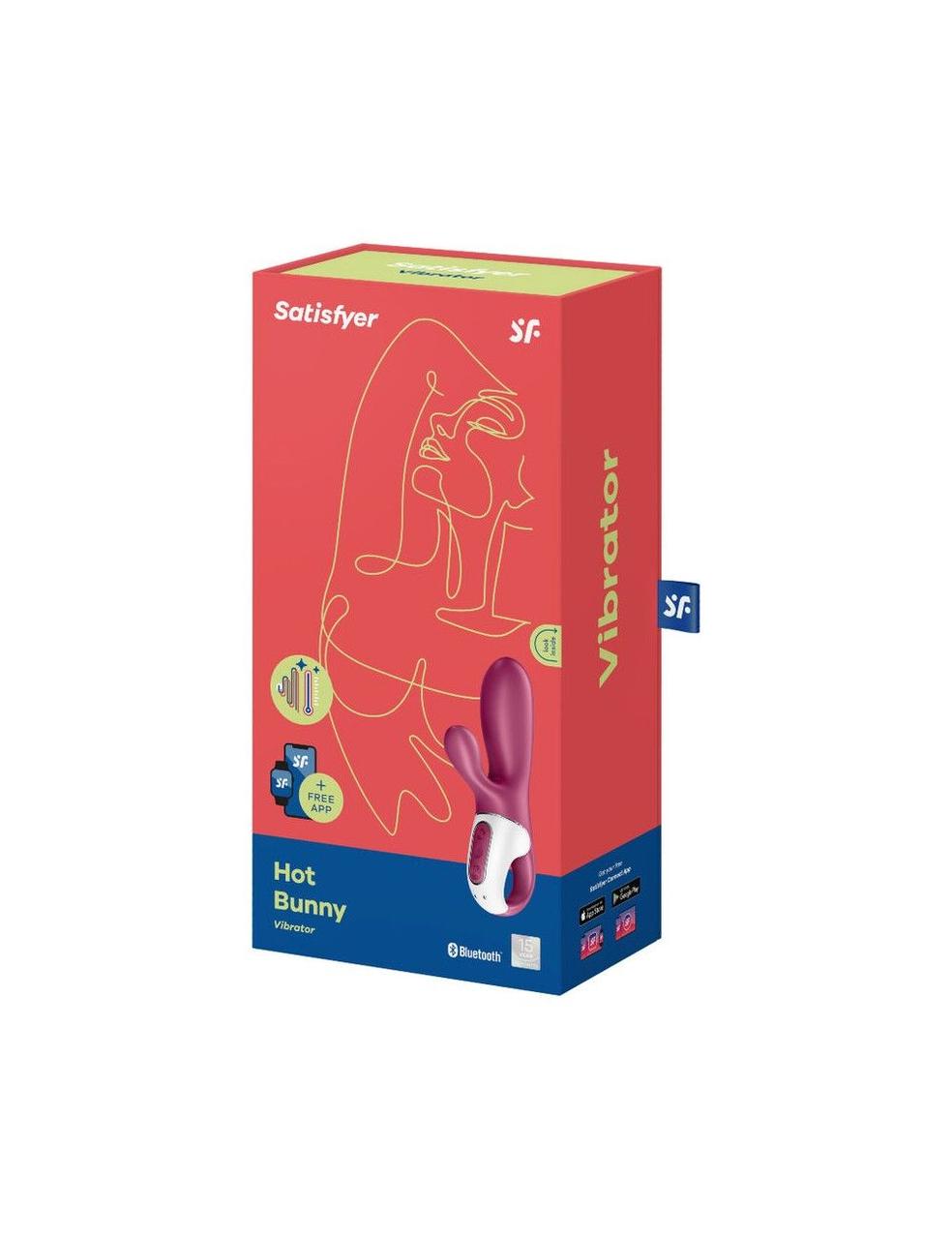 Смарт вибратор кролик с подогревом Satisfyer Hot Bunny в DIDO