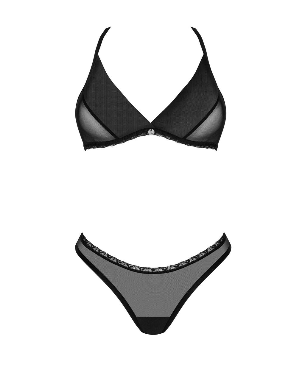 Комплект Obsessive Latinesa 2-pcs set XL/2XL, бюстгальтер и трусики в DIDO