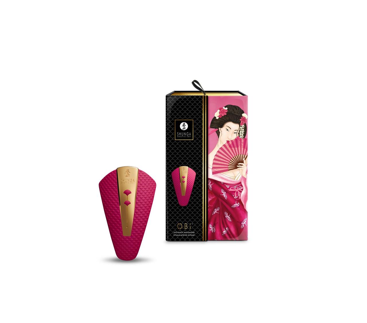 Кліторальний вібратор Shunga Obi Raspberry у DIDO