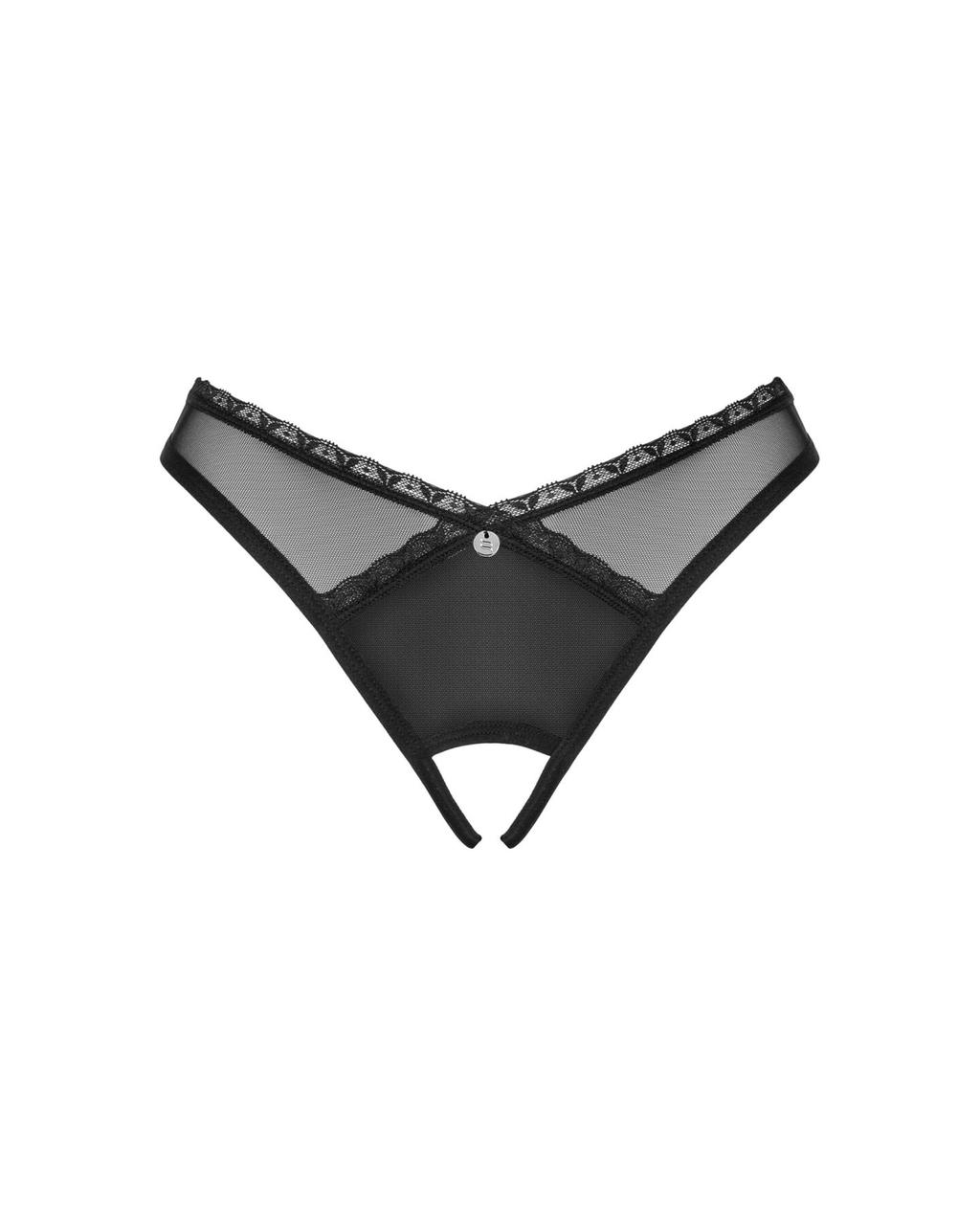 Трусики с доступом Obsessive Latinesa crotchless thong XS/S Новинка в DIDO